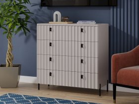 Комод «Тиффани» - 407.003.000 (кашемир/кашемир матовый) в Шипуново - shipunovo.mebel-nsk.ru | фото