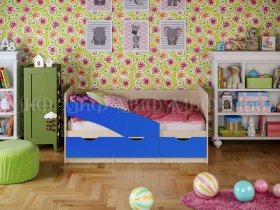 Кровать детская Бабочки 2,0 м в Шипуново - shipunovo.mebel-nsk.ru | фото