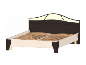 Кровать двуспальная 1,6 м Верона (Линаура) в Шипуново - shipunovo.mebel-nsk.ru | фото
