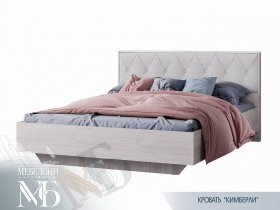 Кровать двуспальная 1,6м Кимберли КР-13 в Шипуново - shipunovo.mebel-nsk.ru | фото