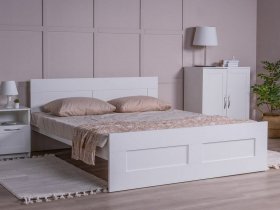 Кровать двуспальная 1,6м Сириус в Шипуново - shipunovo.mebel-nsk.ru | фото