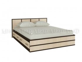 Кровать двуспальная Сакура 1,4 м в Шипуново - shipunovo.mebel-nsk.ru | фото