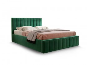 Кровать мягкая 1,6 Вена стандарт, вар.1 в Шипуново - shipunovo.mebel-nsk.ru | фото