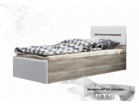 Кровать односпальная Наоми КР-12 в Шипуново - shipunovo.mebel-nsk.ru | фото