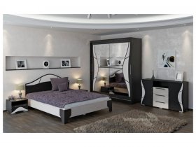 Модульная спальня Верона (Линаура) в Шипуново - shipunovo.mebel-nsk.ru | фото