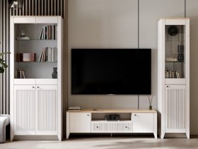 Модульная стенка Валенсия в Шипуново - shipunovo.mebel-nsk.ru | фото