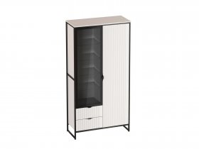 Шкаф 2 дв 2 ящ Нора (персидский жемчуг) (гостиная) в Шипуново - shipunovo.mebel-nsk.ru | фото